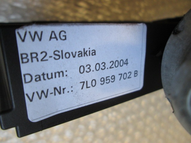 DVIZNI MEHANIZEM SPREDNIH STEKEL  OEM N. 95562470200 ORIGINAL REZERVNI DEL PORSCHE CAYENNE 9PA MK1 (2003 -2008) BENZINA LETNIK 2004