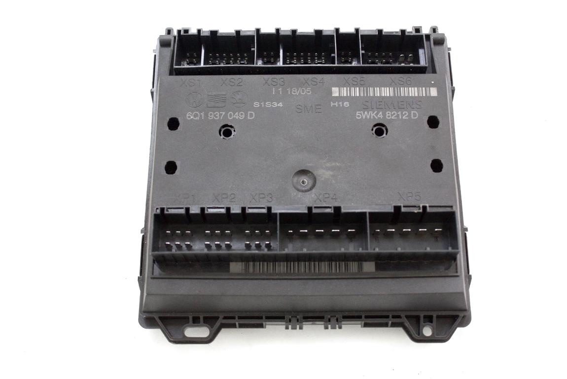 KOMPLET ODKLEPANJE IN VZIG  OEM N. 18605 KIT ACCENSIONE AVVIAMENTO ORIGINAL REZERVNI DEL VOLKSWAGEN POLO 9N R (2005 - 10/2009) DIESEL LETNIK 2006
