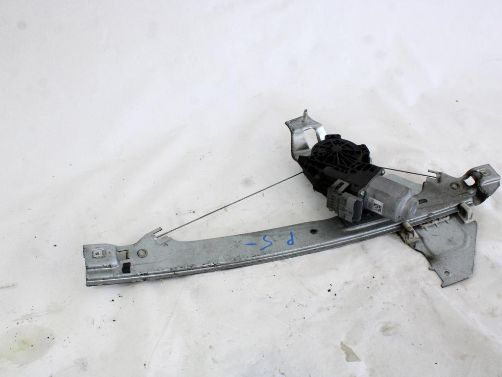MEHANIZEM DVIGA ZADNJIH STEKEL  OEM N. 123273 SISTEMA ALZACRISTALLO PORTA POSTERIORE ELET ORIGINAL REZERVNI DEL CITROEN C3 MK2 SC (2009 - 2016) BENZINA/GPL LETNIK 2010