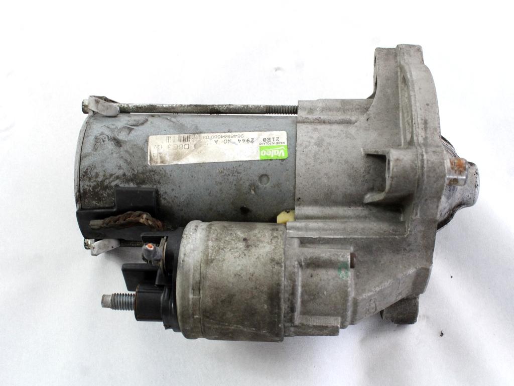 ZAGANJAC MOTORJA  OEM N. 9648644680 ORIGINAL REZERVNI DEL CITROEN C3 MK2 SC (2009 - 2016) BENZINA/GPL LETNIK 2010