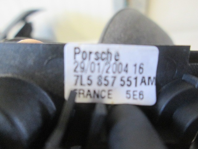 SENCNIKI OEM N. 7L5857551 ORIGINAL REZERVNI DEL PORSCHE CAYENNE 9PA MK1 (2003 -2008) BENZINA LETNIK 2004