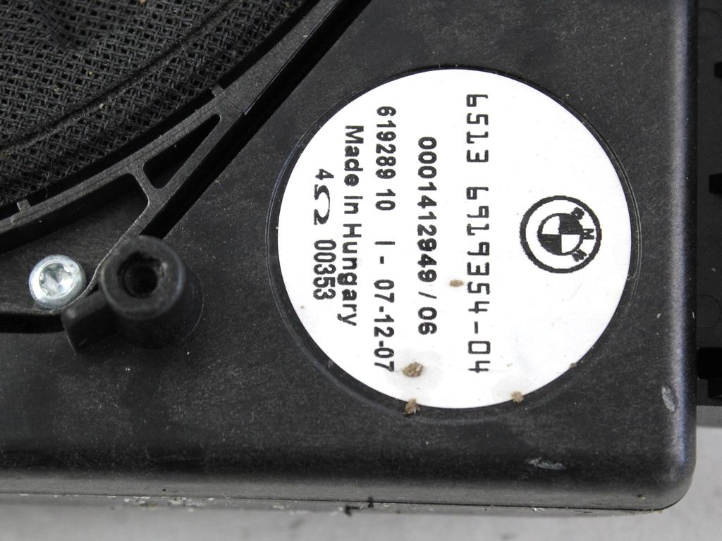 ZVOCNIKI OEM N. 65136919354 ORIGINAL REZERVNI DEL BMW SERIE 5 E60 E61 (2003 - 2010) DIESEL LETNIK 2008