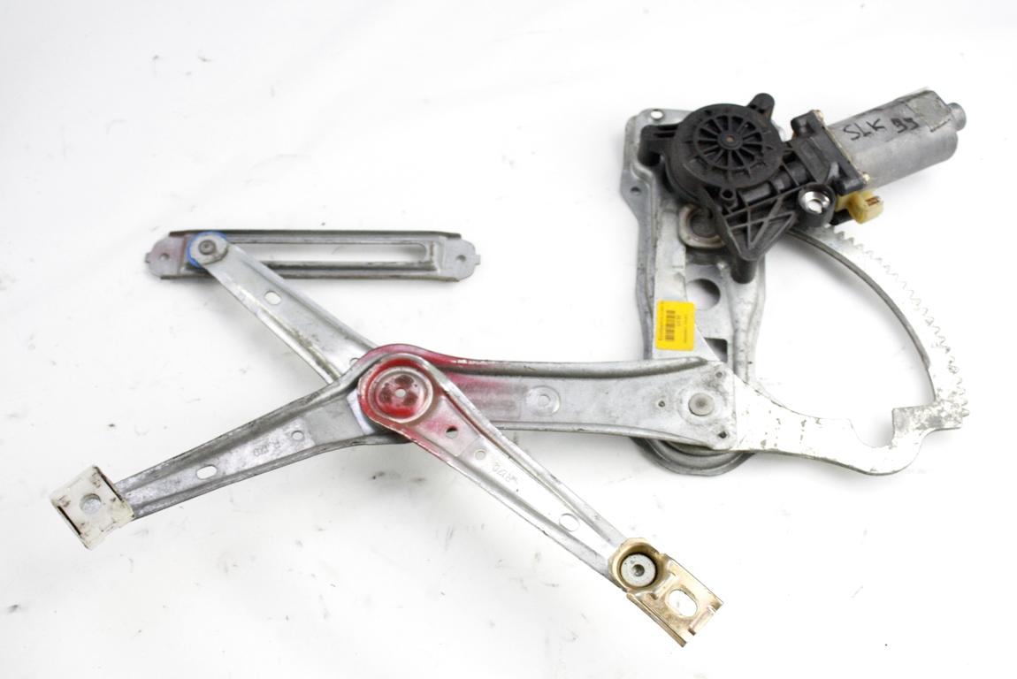 MEHANIZEM DVIGA SPREDNJIH STEKEL  OEM N. 5973 SISTEMA ALZACRISTALLO PORTA ANTERIORE ELETTRI ORIGINAL REZERVNI DEL MERCEDES CLASSE SLK R170 (1997 - 2004) BENZINA LETNIK 1998
