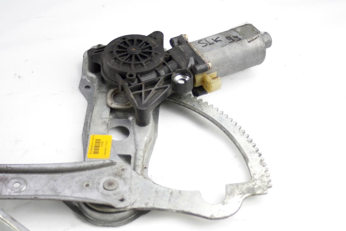 MEHANIZEM DVIGA SPREDNJIH STEKEL  OEM N. 5973 SISTEMA ALZACRISTALLO PORTA ANTERIORE ELETTRI ORIGINAL REZERVNI DEL MERCEDES CLASSE SLK R170 (1997 - 2004) BENZINA LETNIK 1998