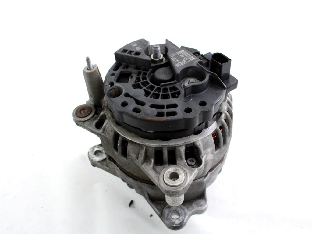 ALTERNATOR OEM N. 03C903023A ORIGINAL REZERVNI DEL VOLKSWAGEN SCIROCCO 137 138 MK3 (10/2008 - 06-2014)BENZINA LETNIK 2009