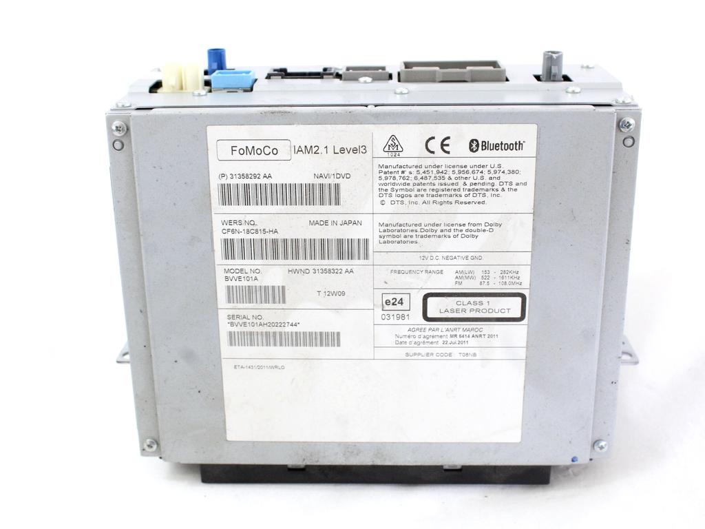 REZERVNI DELI, RADIJSKO-NAVIGACIJSKE NAPRAVE OEM N. 31358292AA ORIGINAL REZERVNI DEL VOLVO XC60 156 (2008 - 2013)DIESEL LETNIK 2012