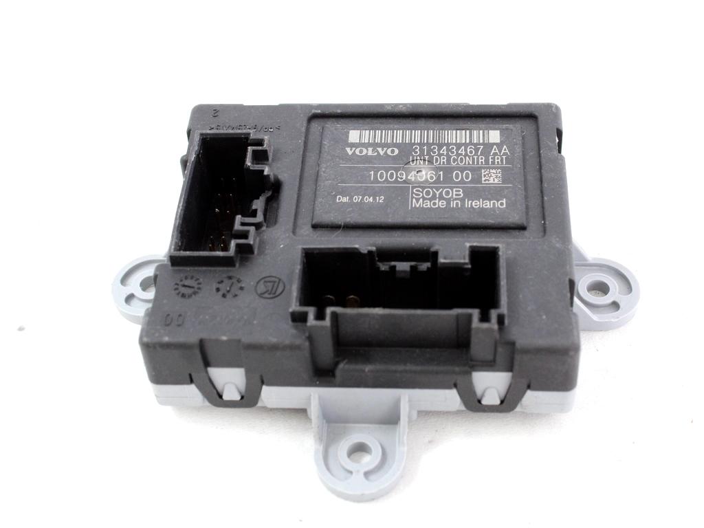 RACUNALNIK VRAT IN STEKEL OEM N. 31343467 ORIGINAL REZERVNI DEL VOLVO XC60 156 (2008 - 2013)DIESEL LETNIK 2012