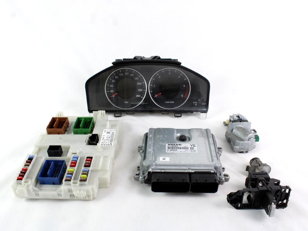 KOMPLET ODKLEPANJE IN VZIG  OEM N. 33385 KIT ACCENSIONE AVVIAMENTO ORIGINAL REZERVNI DEL VOLVO XC60 156 (2008 - 2013)DIESEL LETNIK 2012