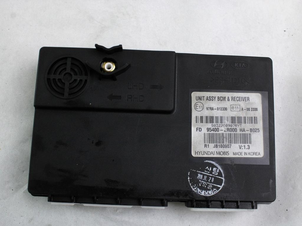 RACUNALNIK MOTORJA/REM OEM N. 95400-2R000 ORIGINAL REZERVNI DEL HYUNDAI I30 FD MK1 (2007 - 2011)DIESEL LETNIK 2011