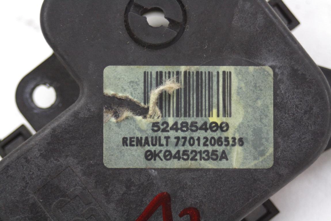 MOTORCEK OGREVANJA OEM N. 7701206536 ORIGINAL REZERVNI DEL RENAULT LAGUNA BG0/1 KG0/1 MK2 R BER/SW (05/2005 - 09/2007) DIESEL LETNIK 2006