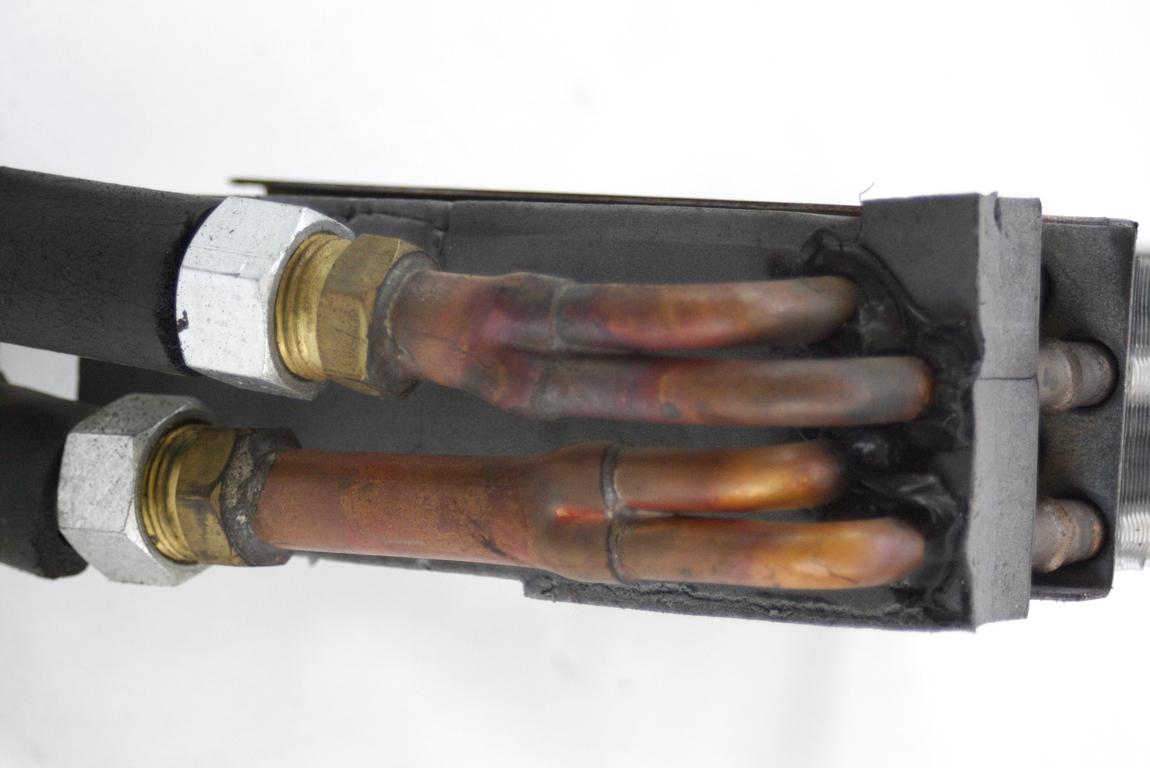 GRELEC RADIATORJA OEM N. 11979 TERMOSCAMBIATORE RISCALDAMENTO ORIGINAL REZERVNI DEL FERRARI 360 MODENA (03/1999 - 01/2002) BENZINA LETNIK 1999