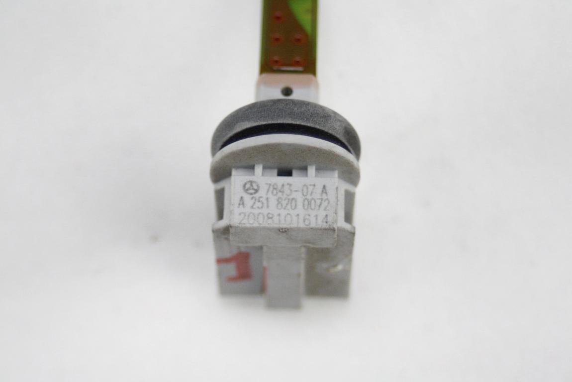 TEMPERATURNI SENZORJI / AC OEM N. A2518200072 ORIGINAL REZERVNI DEL MERCEDES CLASSE R W251 V251 R (2010 - 2013)DIESEL LETNIK 2011