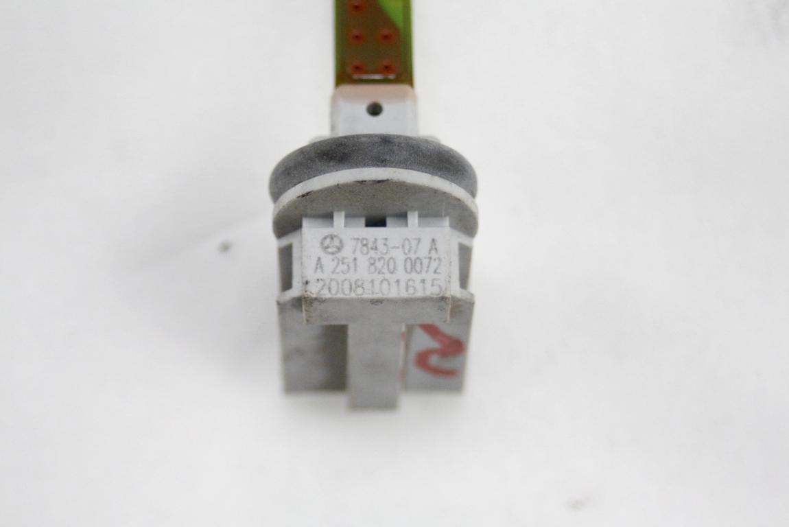TEMPERATURNI SENZORJI / AC OEM N. A2518200072 ORIGINAL REZERVNI DEL MERCEDES CLASSE R W251 V251 R (2010 - 2013)DIESEL LETNIK 2011