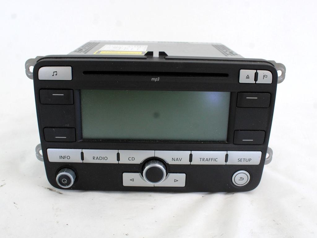 RADIO CD / OJACEVALNIK / IMETNIK HIFI OEM N. 1K0035191D ORIGINAL REZERVNI DEL VOLKSWAGEN TIGUAN 5N MK1 (2007 - 2011)DIESEL LETNIK 2008