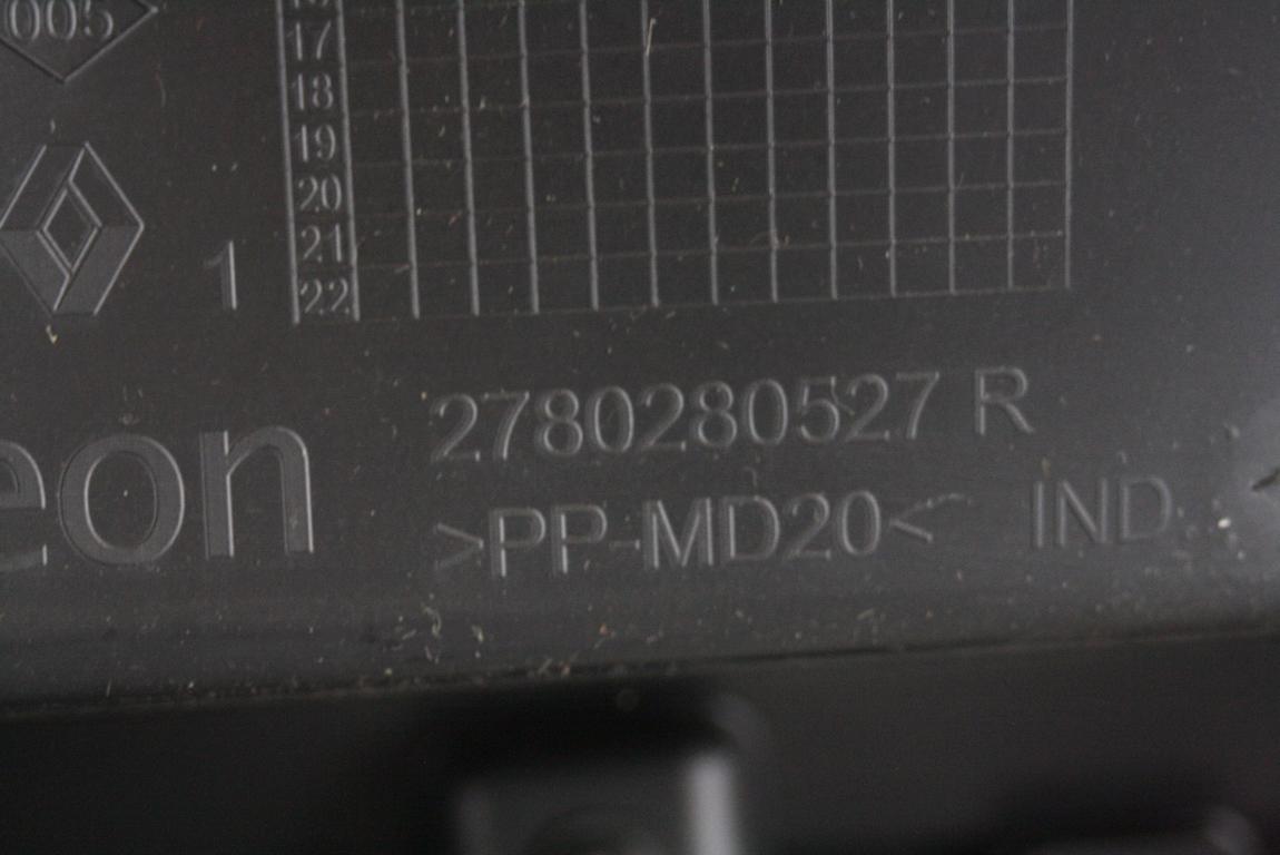 ARMATURNA PLOSCA OEM N. 681006005R ORIGINAL REZERVNI DEL DACIA SANDERO / SANDERO STEPWAY MK2 (2012 - 2016) DIESEL LETNIK 2014