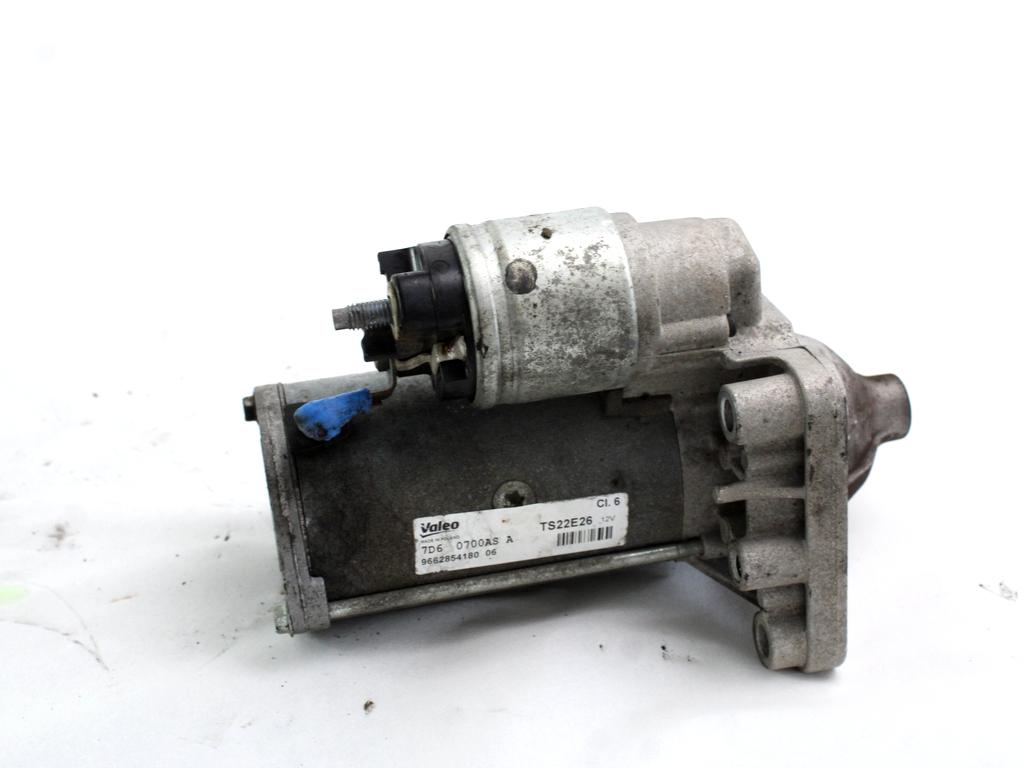 ZAGANJAC MOTORJA  OEM N. 9662854180 ORIGINAL REZERVNI DEL CITROEN C3 PICASSO MK1R (2012 - 2017) DIESEL LETNIK 2016