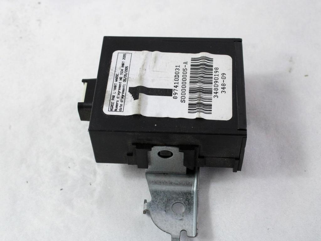 CENTRALNO ZAKLEPANJE OEM N. 897410D031 ORIGINAL REZERVNI DEL TOYOTA YARIS P9 MK2 R (2009 - 2011)BENZINA LETNIK 2010