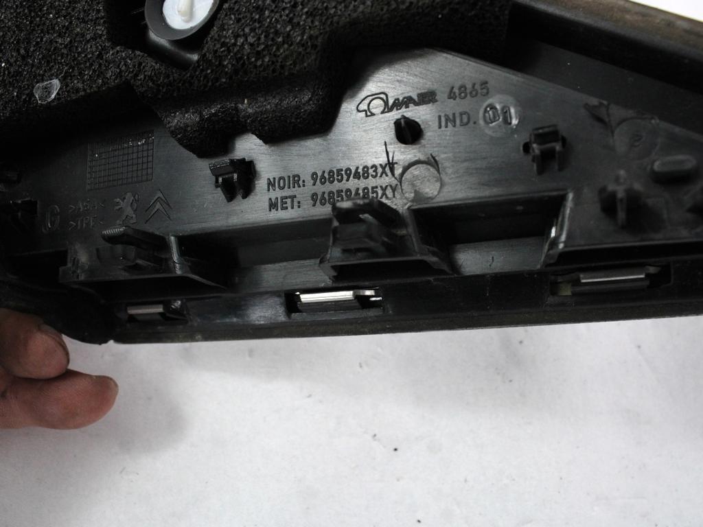 ZUNANJI PROFILI IN LETVE OEM N. 96859483XT ORIGINAL REZERVNI DEL PEUGEOT 5008 0U 0E MK1 (2009 - 2013) DIESEL LETNIK 2010