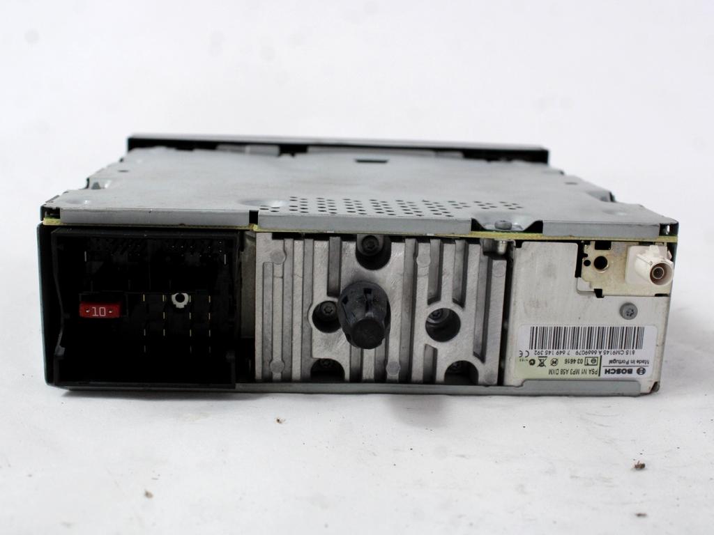 RADIO CD / OJACEVALNIK / IMETNIK HIFI OEM N. 9666959577 ORIGINAL REZERVNI DEL PEUGEOT 5008 0U 0E MK1 (2009 - 2013) DIESEL LETNIK 2010