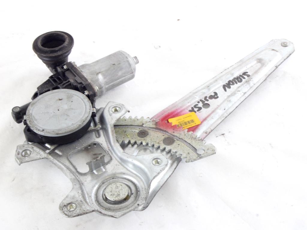 MEHANIZEM DVIGA ZADNJIH STEKEL  OEM N. 18482 SISTEMA ALZACRISTALLO PORTA POSTERIORE ELETT ORIGINAL REZERVNI DEL DAIHATSU SIRION MK2 (2005 - 08/2012)BENZINA LETNIK 2009