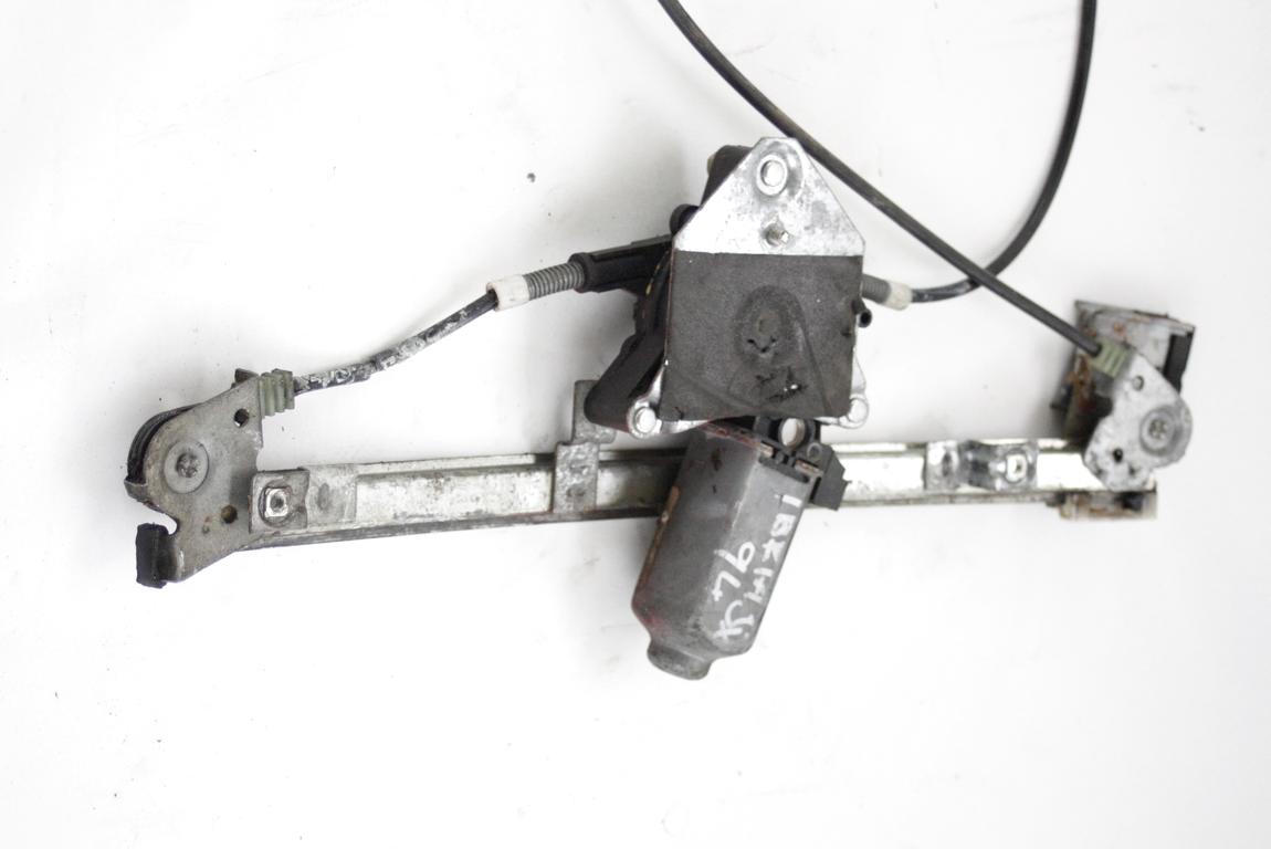MEHANIZEM DVIGA SPREDNJIH STEKEL  OEM N. 7892 SISTEMA ALZACRISTALLO PORTA ANTERIORE ELETTRI ORIGINAL REZERVNI DEL SEAT IBIZA 6K1 MK2 (1993 - 2002)DIESEL LETNIK 2000
