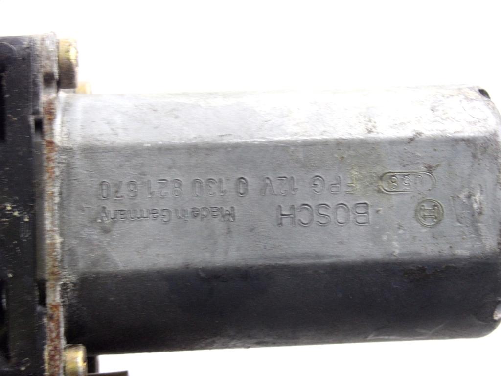 MEHANIZEM DVIGA SPREDNJIH STEKEL  OEM N. 5973 SISTEMA ALZACRISTALLO PORTA ANTERIORE ELETTRI ORIGINAL REZERVNI DEL MERCEDES CLASSE SLK R170 (1997 - 2004) BENZINA LETNIK 1998