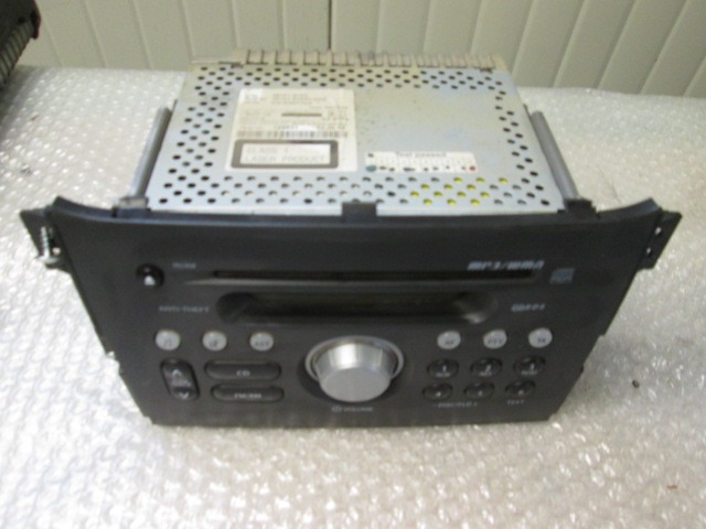 RADIO CD / OJACEVALNIK / IMETNIK HIFI OEM N. 3910151K00EZR ORIGINAL REZERVNI DEL SUZUKI SPLASH EX (03-2008/05-2012)DIESEL LETNIK 2009