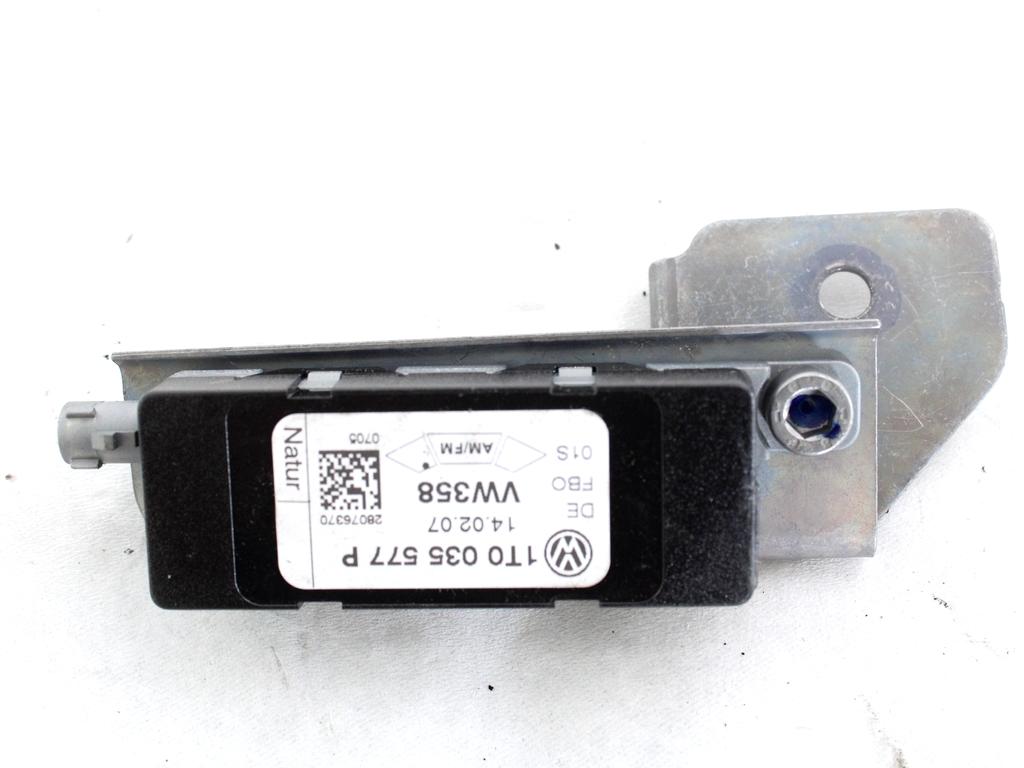 OJACEVALEC / ANTENA OEM N. 1T0035577P ORIGINAL REZERVNI DEL VOLKSWAGEN TOURAN 1T2 MK1 R1 (2006 - 2010)DIESEL LETNIK 2007