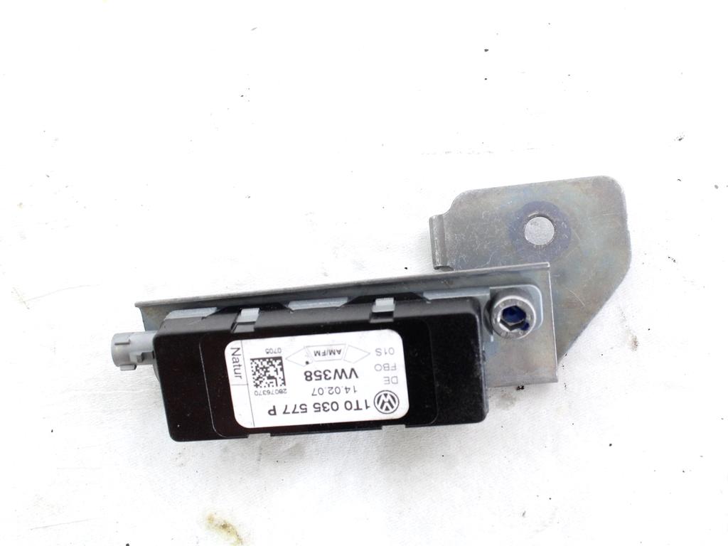 OJACEVALEC / ANTENA OEM N. 1T0035577P ORIGINAL REZERVNI DEL VOLKSWAGEN TOURAN 1T2 MK1 R1 (2006 - 2010)DIESEL LETNIK 2007