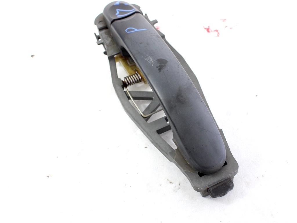 ZUNANJA KLJUKA ZADNJA DESNA VRATA OEM N. 7H0837205D3FZ ORIGINAL REZERVNI DEL VOLKSWAGEN TOURAN 1T2 MK1 R1 (2006 - 2010)DIESEL LETNIK 2007
