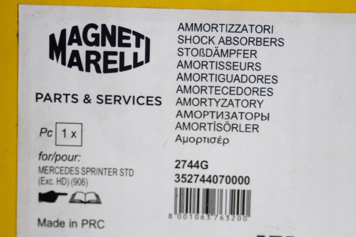 SPREDNJI DESNI AMORTIZER  OEM N. 19408 AMMORTIZZATORE ANTERIORE DESTRO ORIGINAL REZERVNI DEL VOLKSWAGEN CRAFTER 2F (2006 - 2017)DIESEL LETNIK 2011
