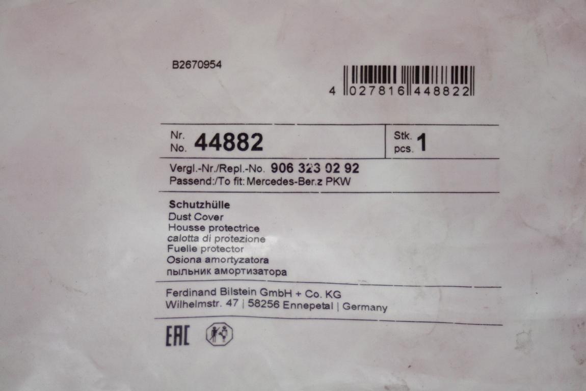 SPREDNJI DESNI AMORTIZER  OEM N. 19408 AMMORTIZZATORE ANTERIORE DESTRO ORIGINAL REZERVNI DEL VOLKSWAGEN CRAFTER 2F (2006 - 2017)DIESEL LETNIK 2011