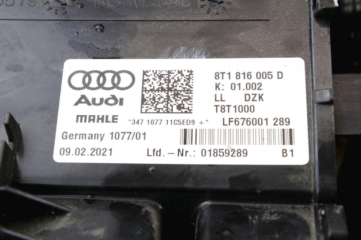 OHISJE OGREVANJA KLIME  OEM N. 8T1816005D ORIGINAL REZERVNI DEL PORSCHE MACAN 95B MK1 R (2018-2022)BENZINA LETNIK 2021