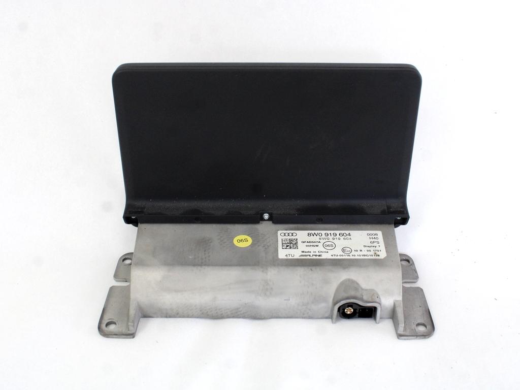 NAVIGCIJA  OEM N. 8W0919604 ORIGINAL REZERVNI DEL AUDI A4 B9 BER/SW/ALLROAD (2015 - 2019)DIESEL LETNIK 2016