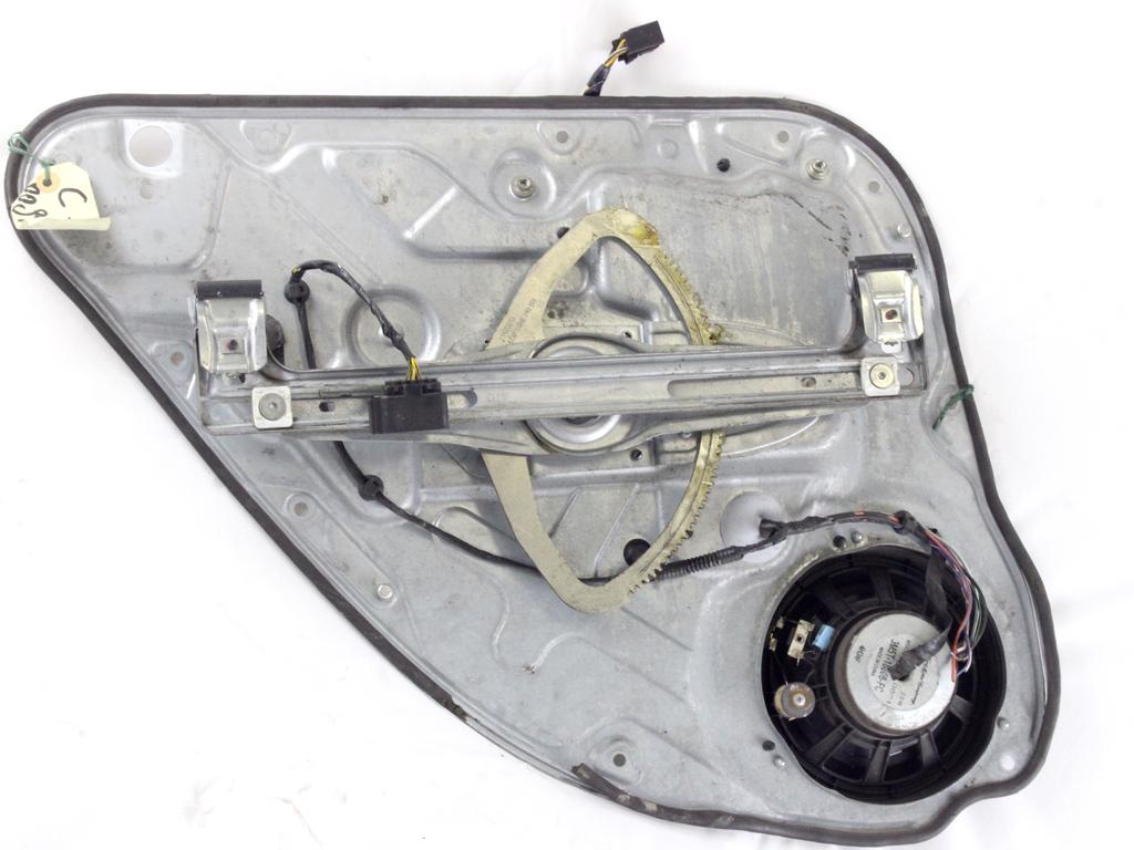 MEHANIZEM DVIGA ZADNJIH STEKEL  OEM N. 17631 SISTEMA ALZACRISTALLO PORTA POSTERIORE ELETT ORIGINAL REZERVNI DEL FORD FOCUS CMAX DM2 MK1 (10/2003 - 03/2007) DIESEL LETNIK 2004