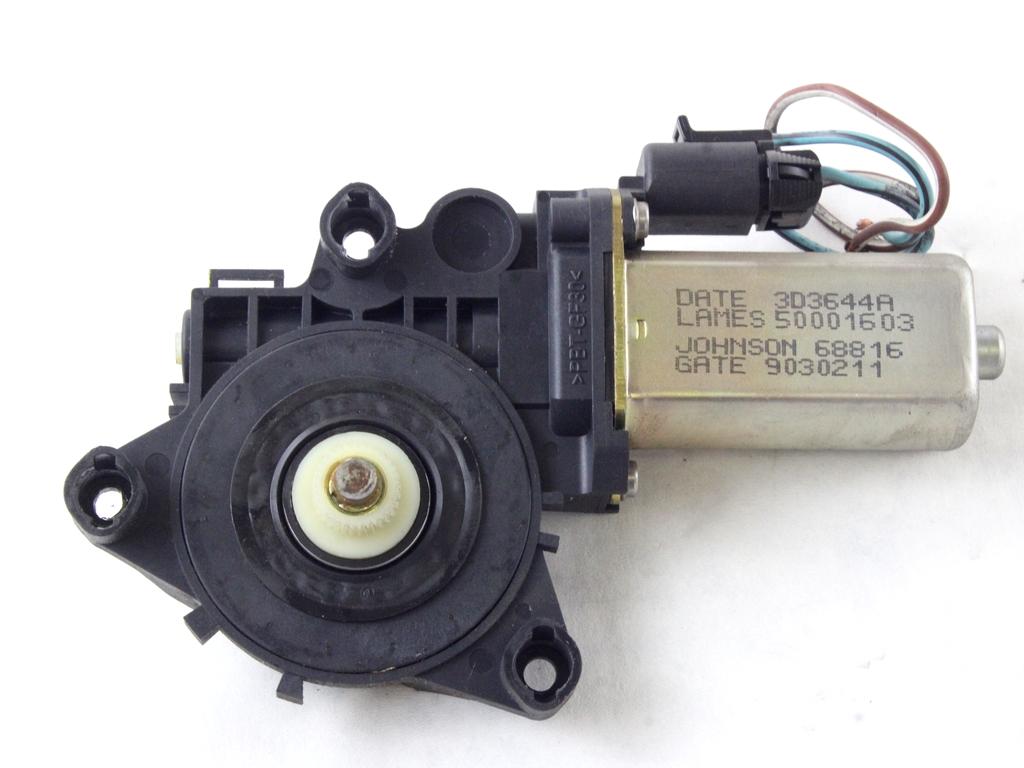 DVIZNI MEHANIZEM SPREDNIH STEKEL  OEM N. 17909 MOTORINO ALZACRISTALLO PORTA ANTERIORE ORIGINAL REZERVNI DEL FIAT STILO 192 BER/SW (2001 - 2004) DIESEL LETNIK 2004