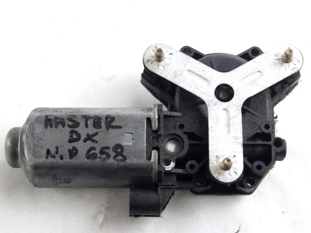 DVIZNI MEHANIZEM SPREDNIH STEKEL  OEM N. 17999 MOTORINO ALZACRISTALLO PORTA ANTERIORE ORIGINAL REZERVNI DEL RENAULT MASTER JD FD ED HD UD MK2 R (2003 - 2010) DIESEL LETNIK 2006