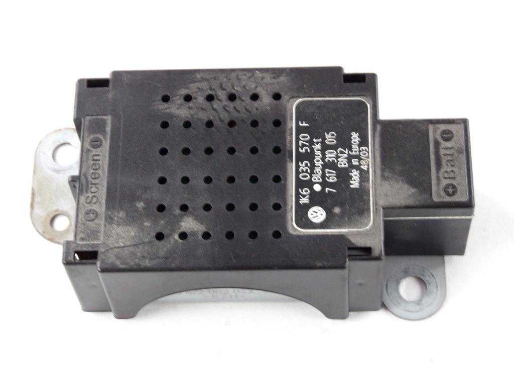 OJACEVALEC / ANTENA OEM N. 1K6035570F ORIGINAL REZERVNI DEL VOLKSWAGEN GOLF V 1K1 1K5 MK5 BER/SW (02/2004-11/2008) DIESEL LETNIK 2004