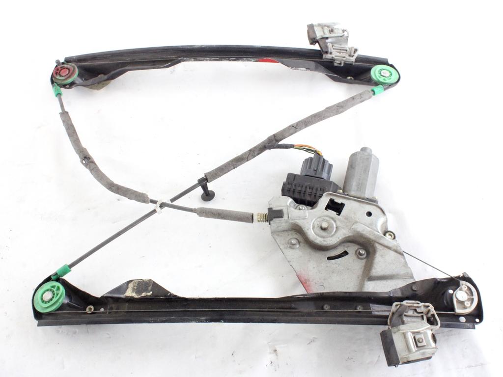 MEHANIZEM DVIGA SPREDNJIH STEKEL  OEM N. 15810 SISTEMA ALZACRISTALLO PORTA ANTERIORE ELETTR ORIGINAL REZERVNI DEL FORD FOCUS DAW DBW DNW MK1 BER/SW (1998-2001)DIESEL LETNIK 2001