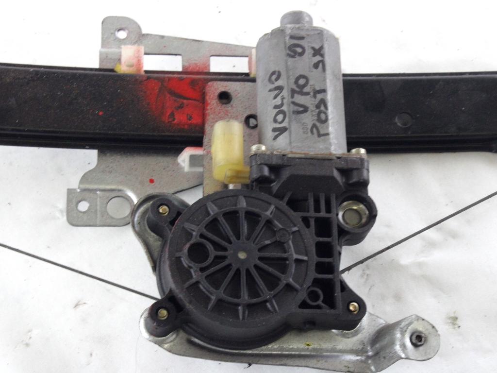 MEHANIZEM DVIGA ZADNJIH STEKEL  OEM N. 16082 SISTEMA ALZACRISTALLO PORTA POSTERIORE ELETT ORIGINAL REZERVNI DEL VOLVO V70 MK2 285 (2000 - 2007) DIESEL LETNIK 2004