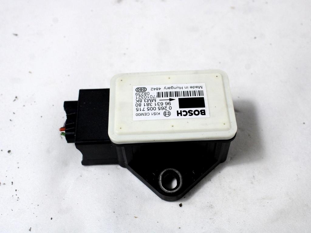 ESP OEM N. 9663138180 ORIGINAL REZERVNI DEL CITROEN C5 RD TD MK2 /TOURER/CROSS TOURER (2008 - 2017) DIESEL LETNIK 2009