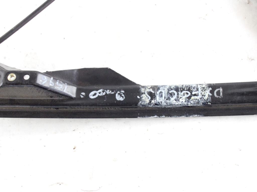 MEHANIZEM DVIGA SPREDNJIH STEKEL  OEM N. 15810 SISTEMA ALZACRISTALLO PORTA ANTERIORE ELETTR ORIGINAL REZERVNI DEL FORD FOCUS DAW DBW DNW MK1 BER/SW (1998-2001)DIESEL LETNIK 2001