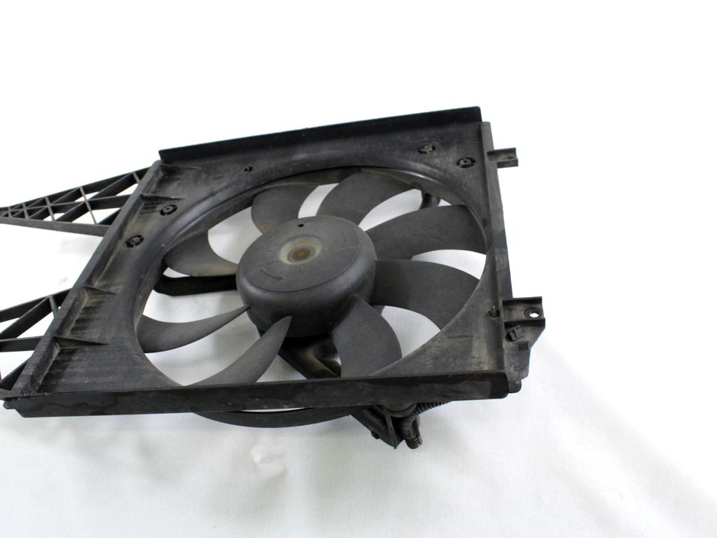 VENTILATOR HLADILNIKA OEM N. 6Q0121207N ORIGINAL REZERVNI DEL VOLKSWAGEN POLO 9N R (2005 - 10/2009) DIESEL LETNIK 2007