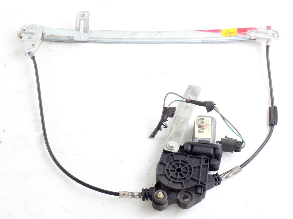 MEHANIZEM DVIGA SPREDNJIH STEKEL  OEM N. 2599 SISTEMA ALZACRISTALLO PORTA ANTERIORE ELETTRI ORIGINAL REZERVNI DEL FIAT TIPO 160 R (1992 - 1995)BENZINA LETNIK 1992