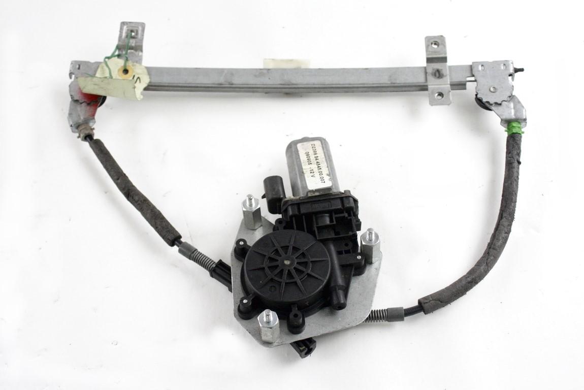 MEHANIZEM DVIGA ZADNJIH STEKEL  OEM N. 8008 SISTEMA ALZACRISTALLO PORTA POSTERIORE ELETTR ORIGINAL REZERVNI DEL RENAULT SCENIC JA0/1 MK1 (1996 - 1999) DIESEL LETNIK 1999