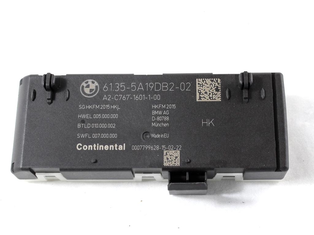 RAZNE KRMILNE ENOTE  OEM N. 61355A19DB2 ORIGINAL REZERVNI DEL BMW SERIE 1 BERLINA F40 (DAL 2019)DIESEL LETNIK 2022