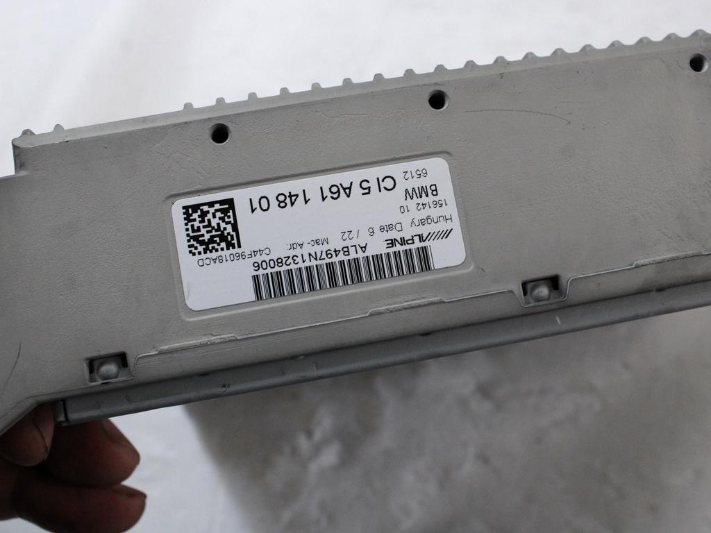 KRMILNA ENOTA NAVIGACIJSKE ENOTE OEM N. 5A61148 ORIGINAL REZERVNI DEL BMW SERIE 1 BERLINA F40 (DAL 2019)DIESEL LETNIK 2022