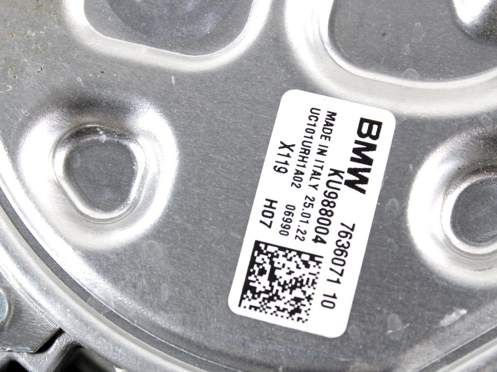 VENTILATOR HLADILNIKA OEM N. 7636071 ORIGINAL REZERVNI DEL BMW SERIE 1 BERLINA F40 (DAL 2019)DIESEL LETNIK 2022