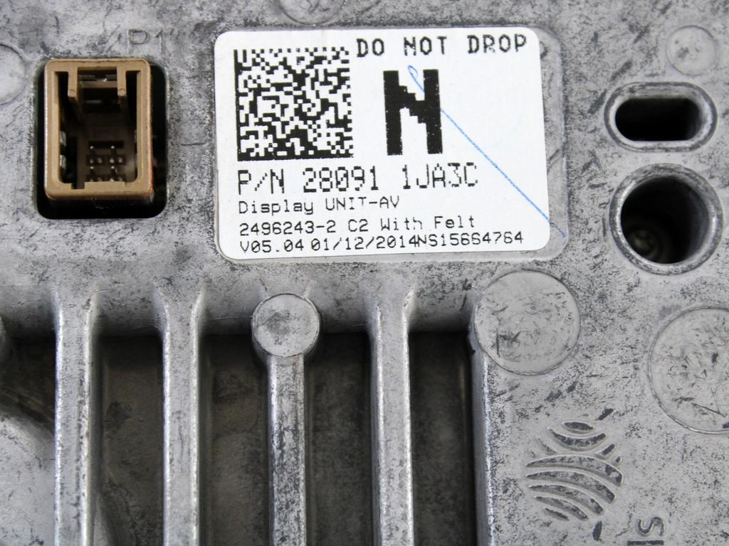 NAVIGCIJA  OEM N. 28091-1JA3C ORIGINAL REZERVNI DEL INFINITI QX70 S51 (2013-2017)DIESEL LETNIK 2015