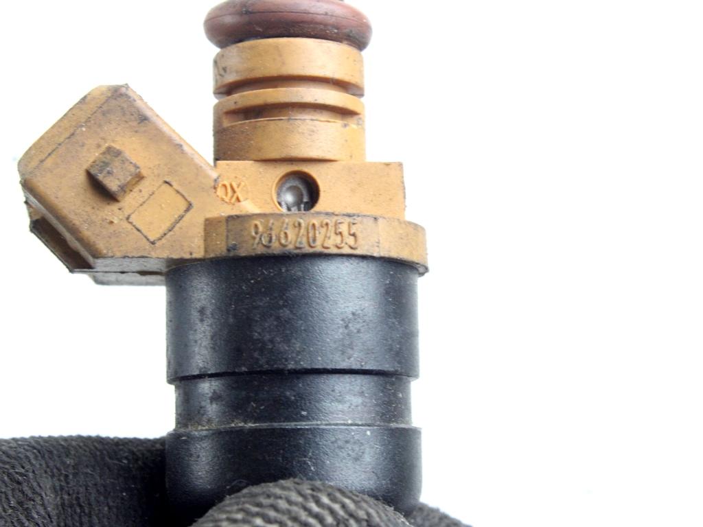 ENOJNI INJEKTOR OEM N. 96620255 ORIGINAL REZERVNI DEL CHEVROLET MATIZ M200 (2005 - 2010) BENZINA/GPL LETNIK 2008